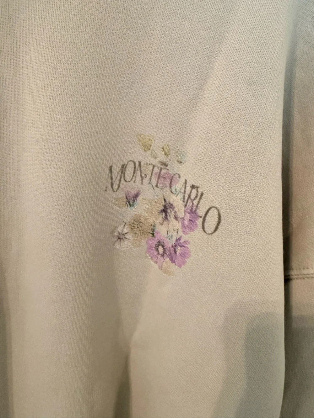 wild fable Cream Cozy Fleece Sweatshirt - Picture 4 of 4